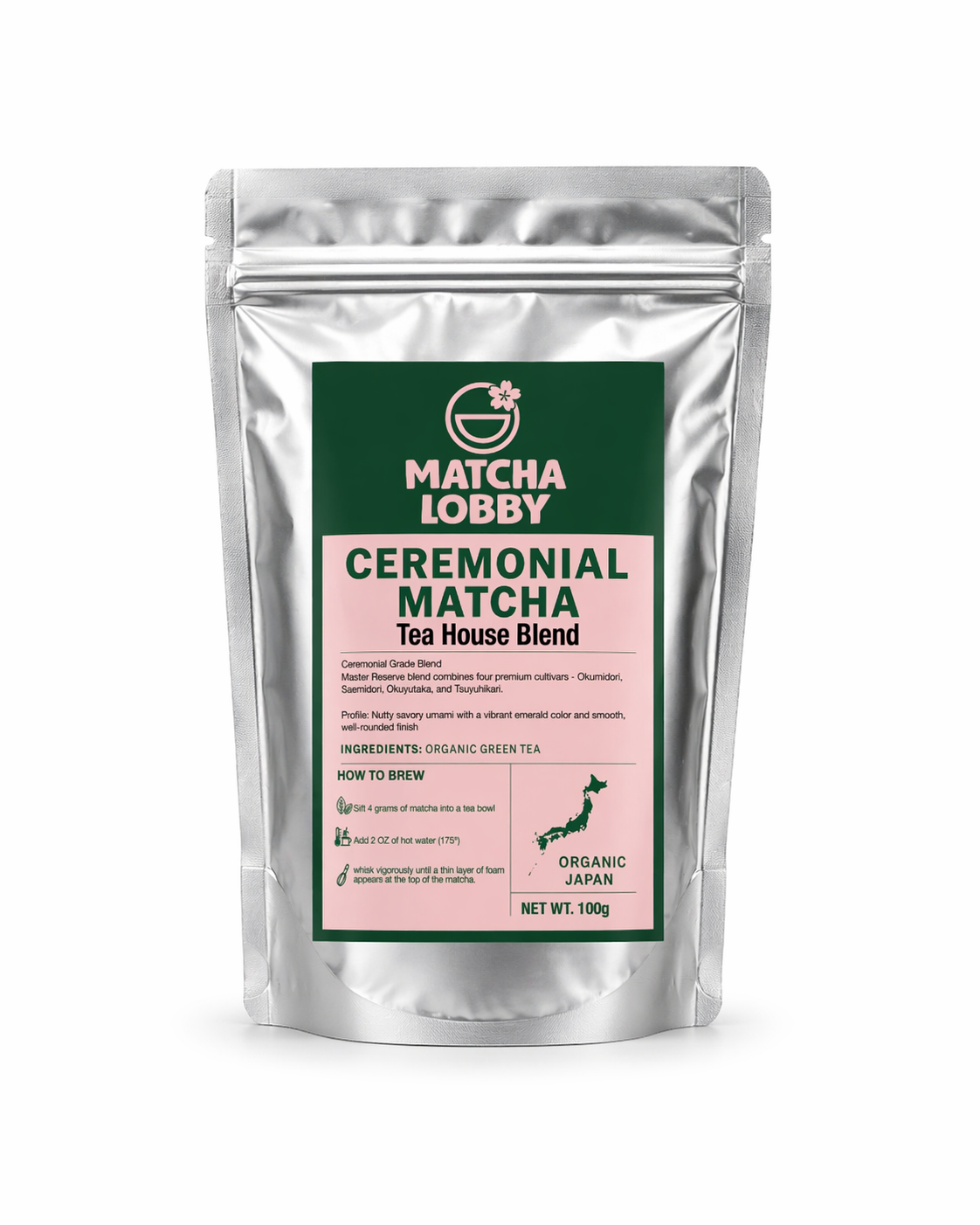 Ceremonial Matcha Tea House Blend 100g