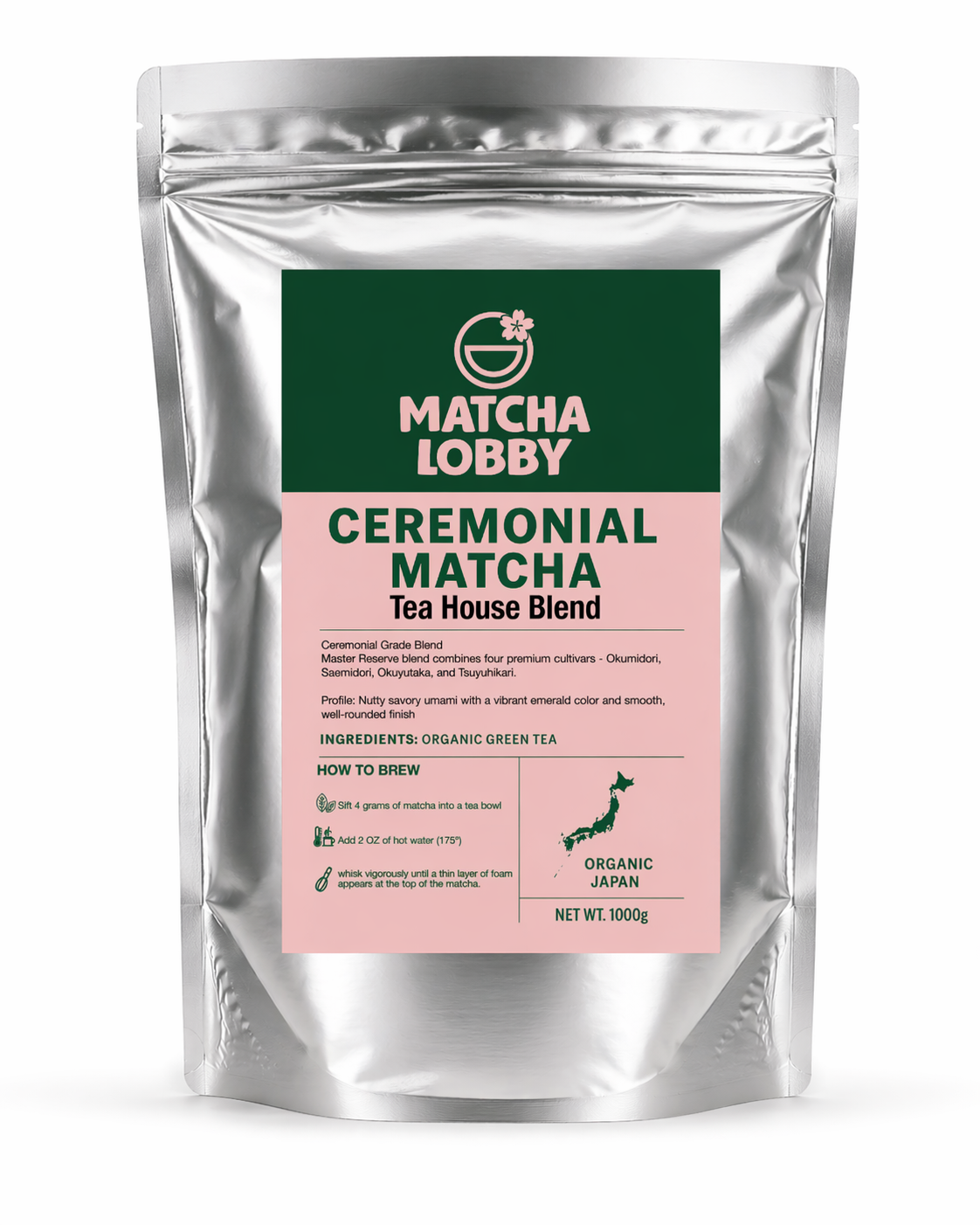 Tea House Ceremonial Blend - 1kg Bulk